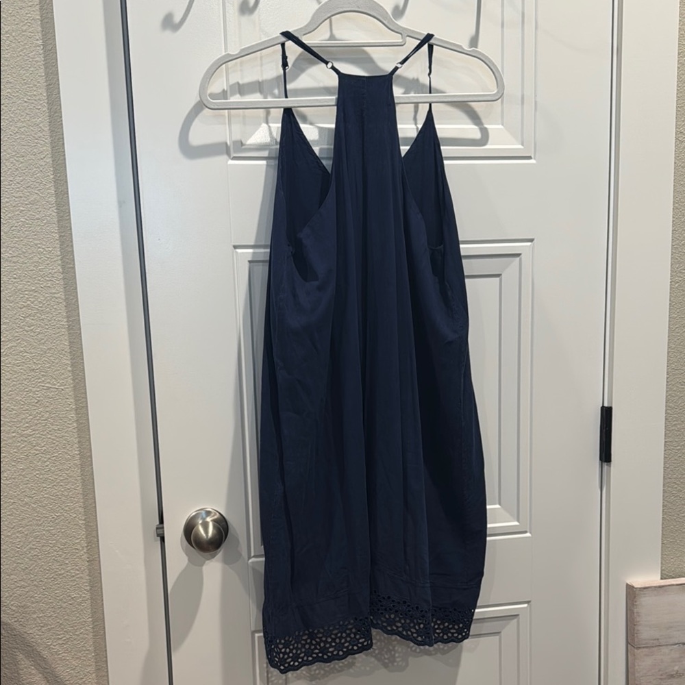 Blue Rain Navy Sleeveless Dress - Picture 5 of 5
